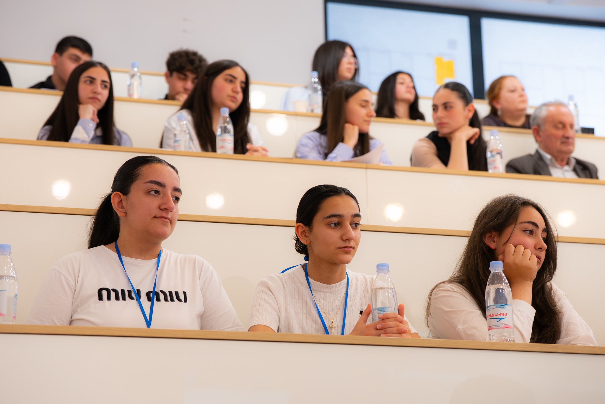 Students at the Policy making Challenge in Armenia