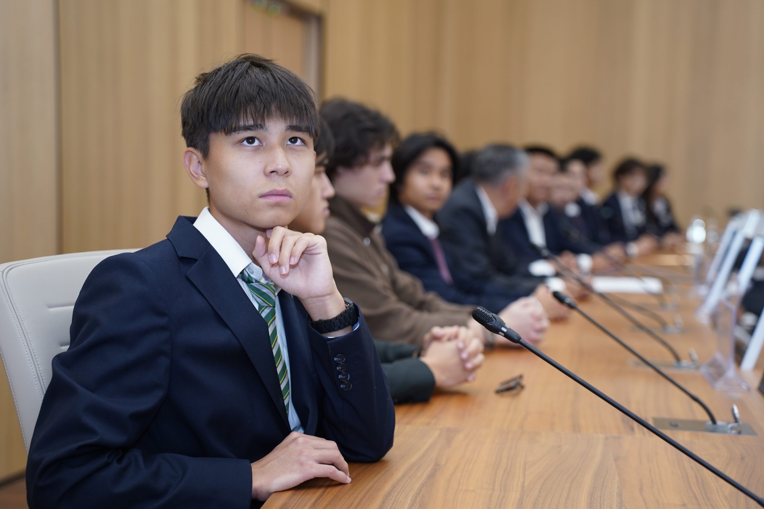 Students from Kazakhstan