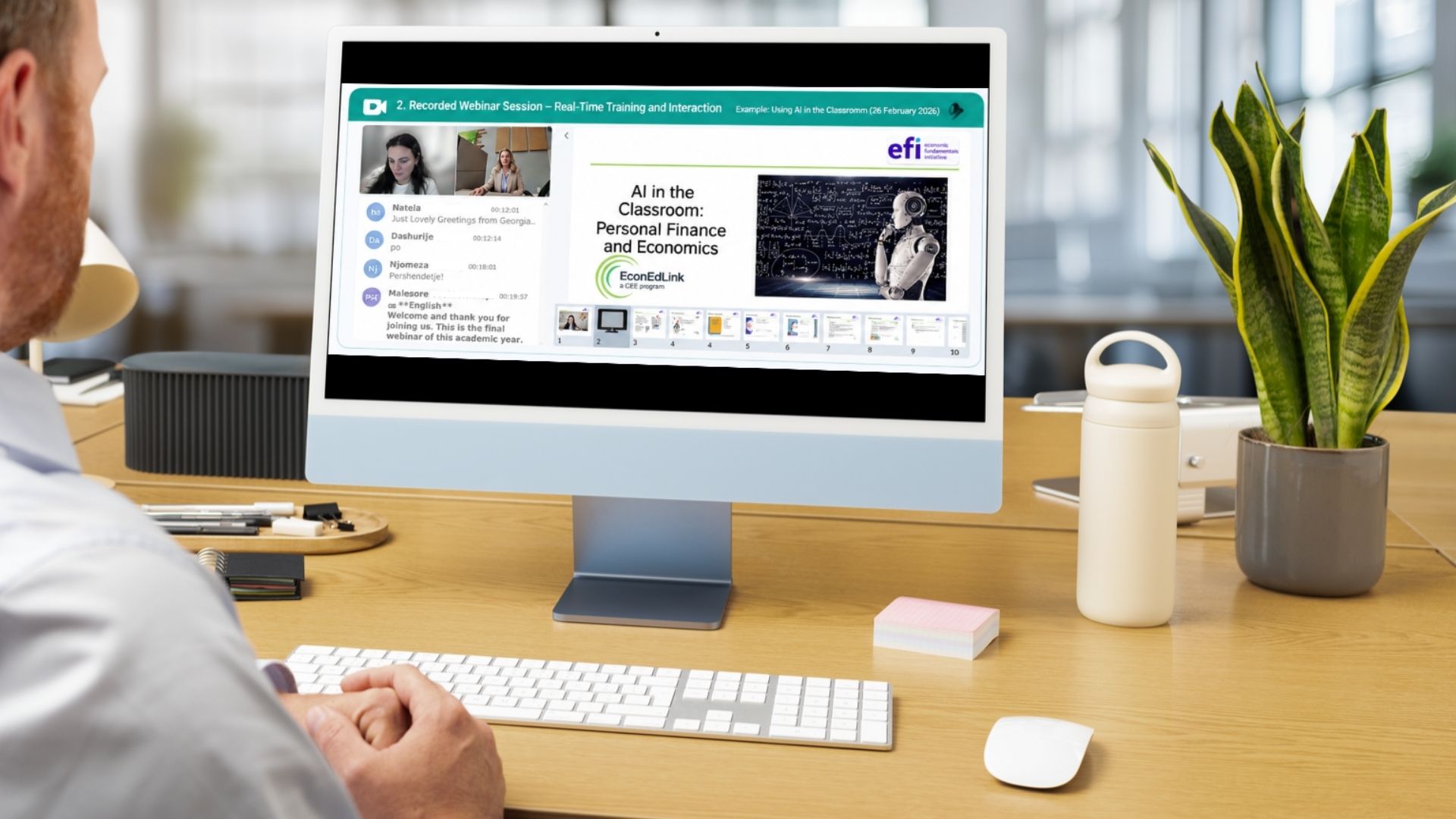 Moodle online learning platform screenshot